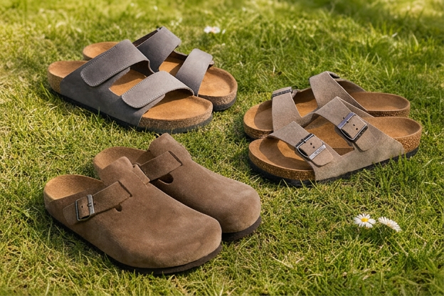 Herre sandaler og clogs