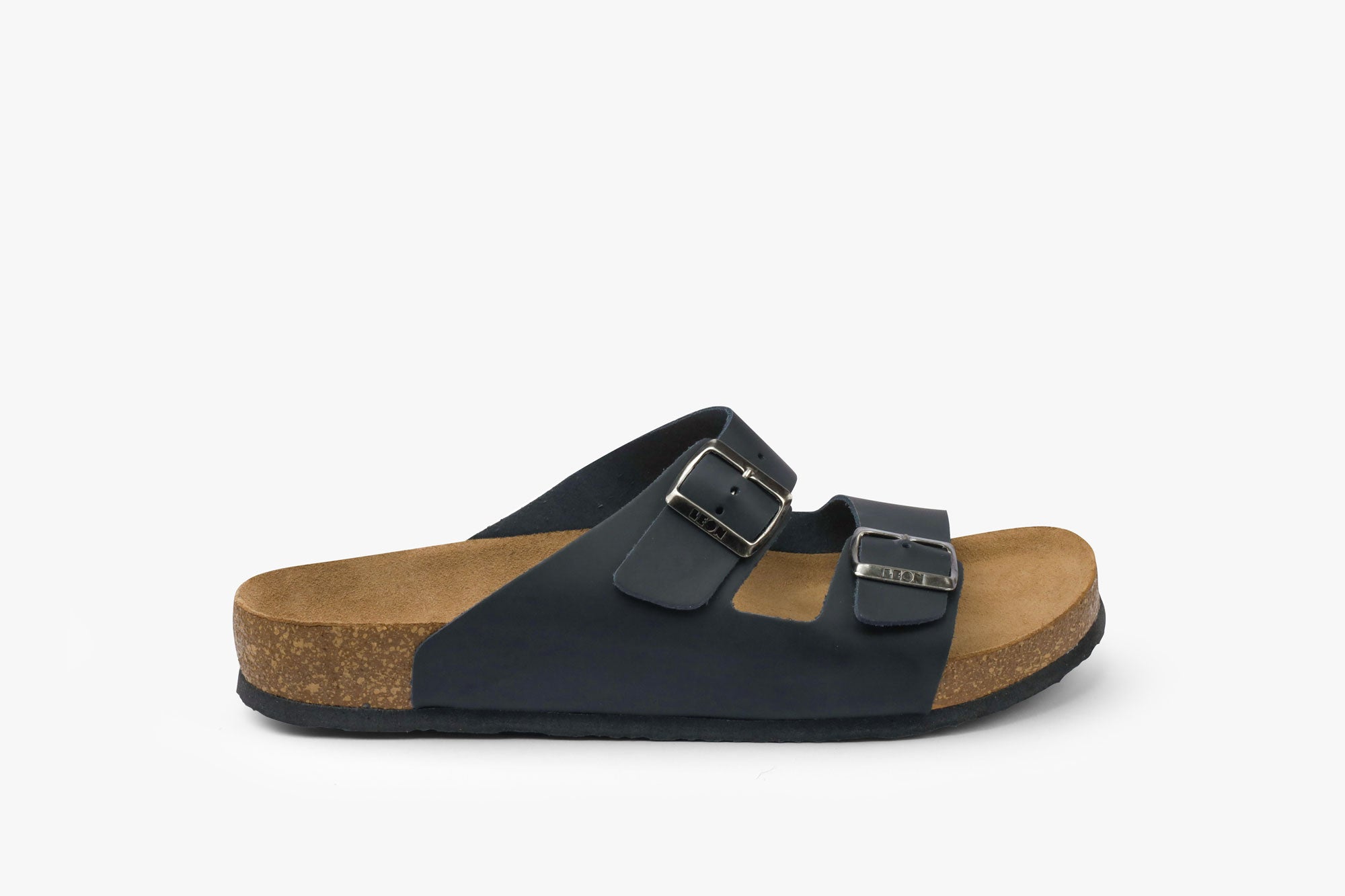 Kratos herre læder sandaler - sort