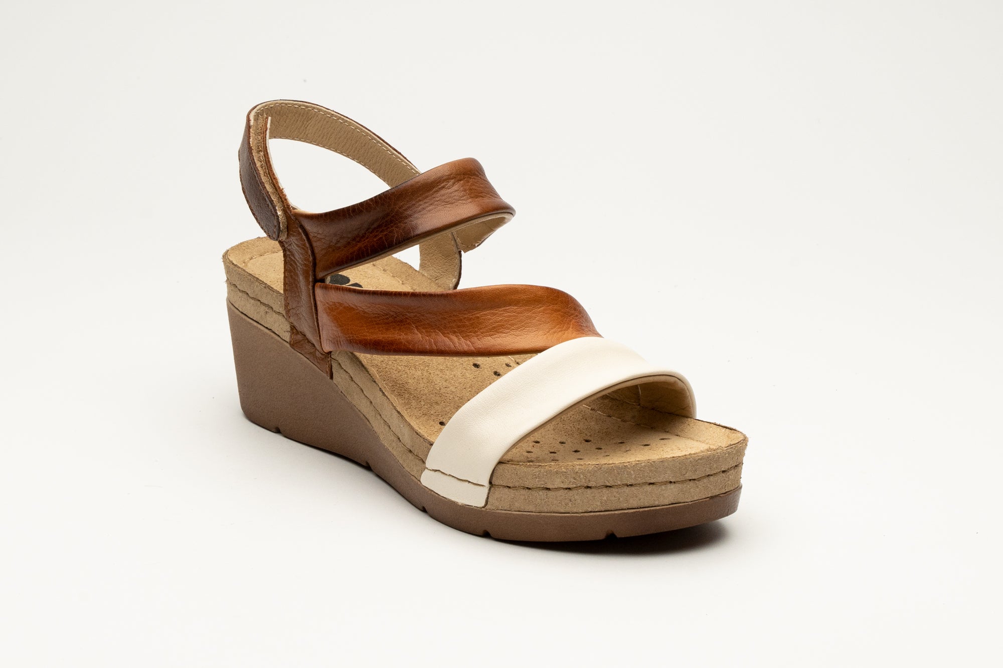 Sofia I dame læder sandaler - brun
