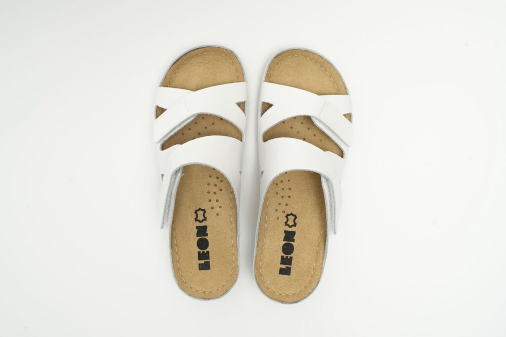 Laura Sandaler - Hvid