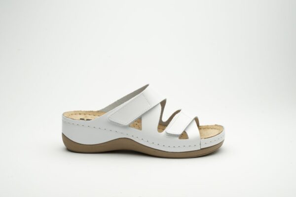 Laura Sandaler - Hvid