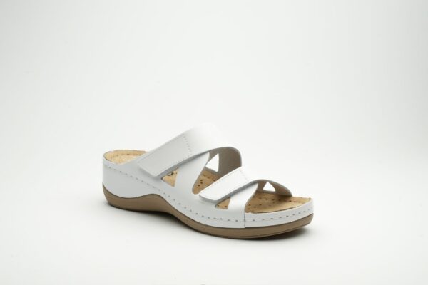 Laura Sandaler - Hvid