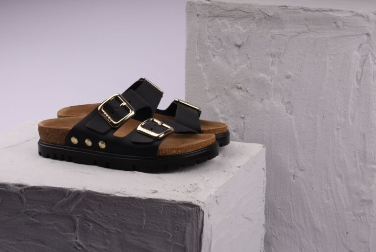 Portofino I dame læder sandaler - sort