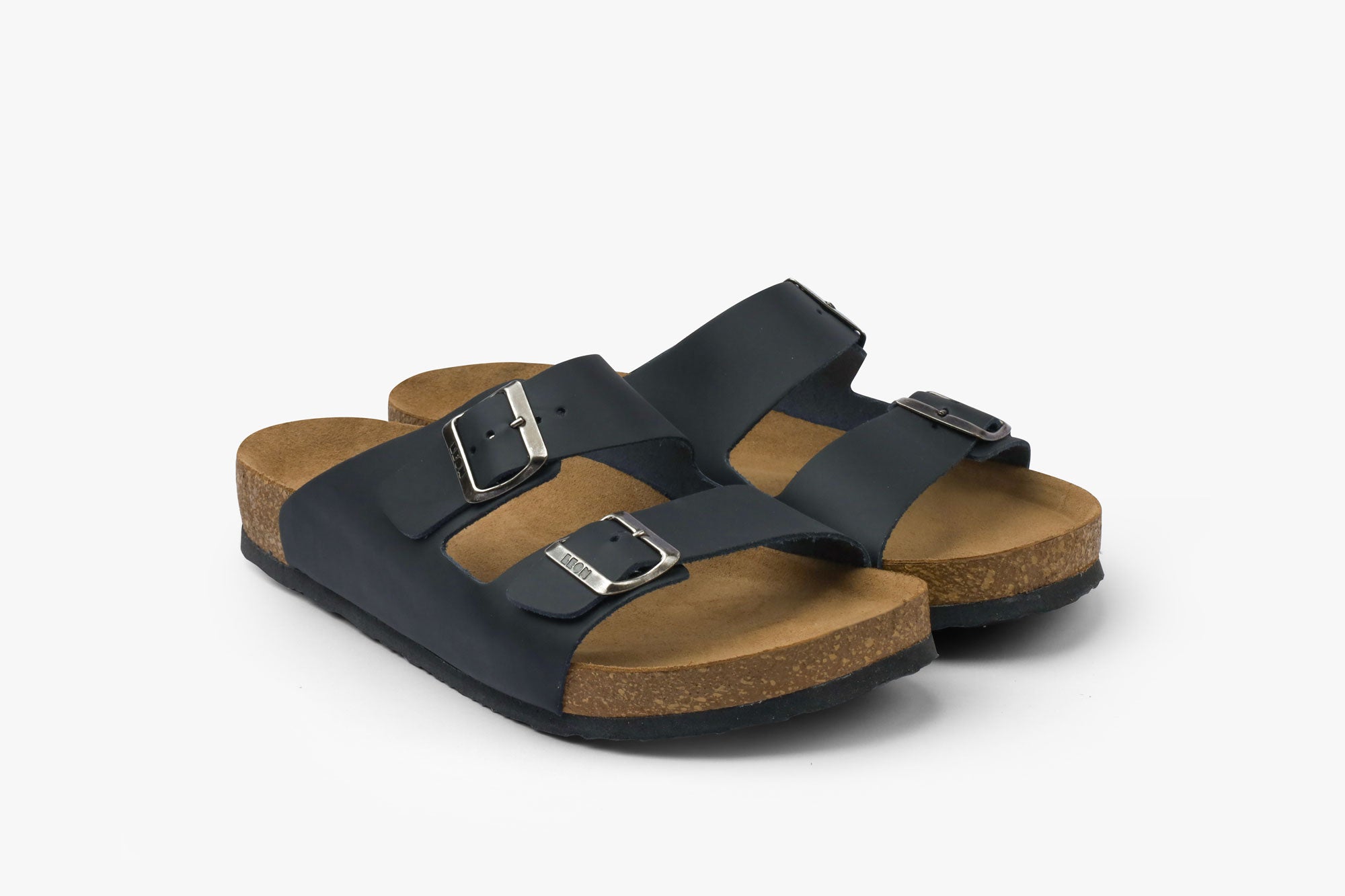 Kratos herre læder sandaler - sort