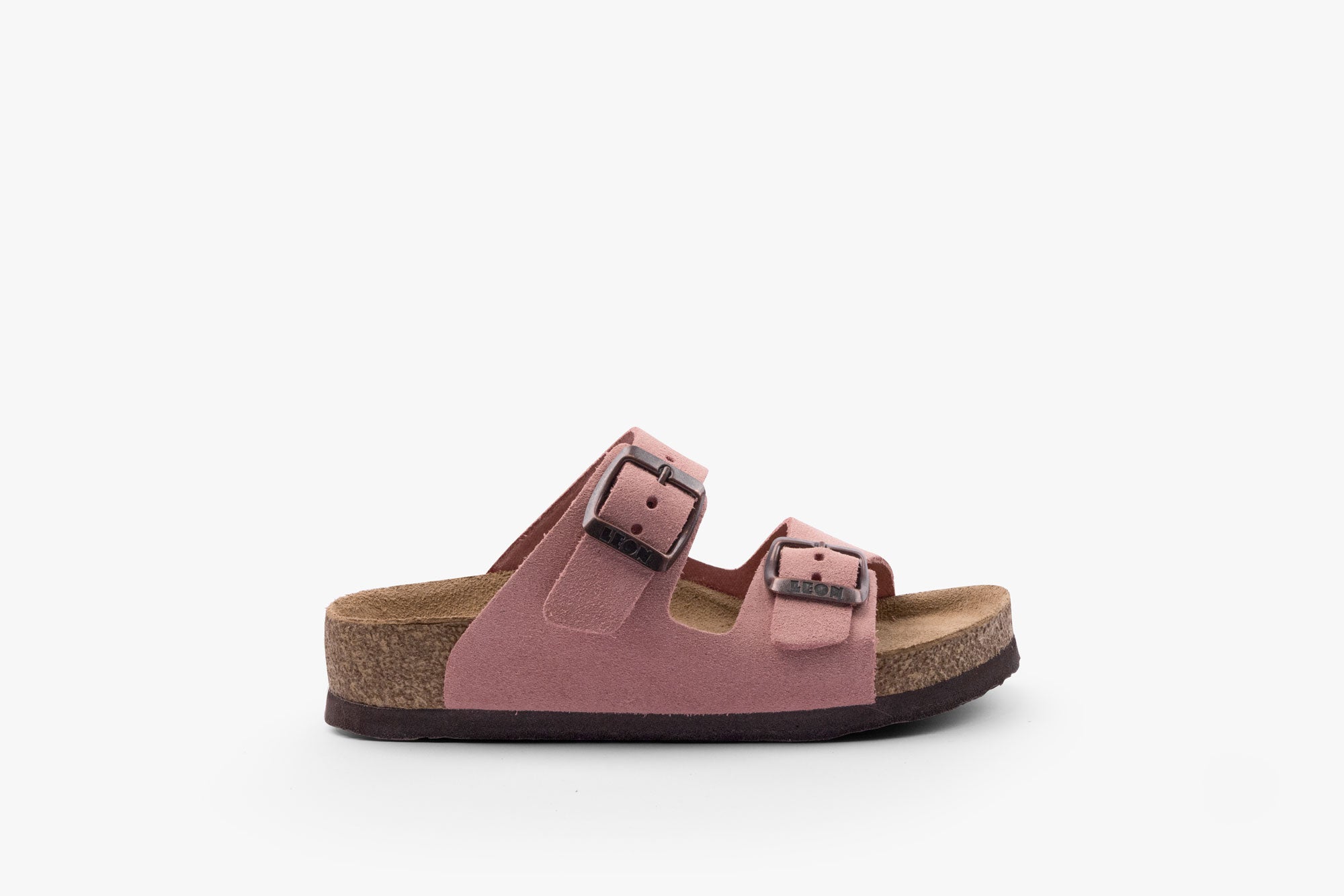 Nino børne sandal i ruskind - lyserød