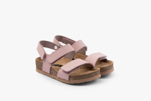 Elio børne læder sandal - lyserød