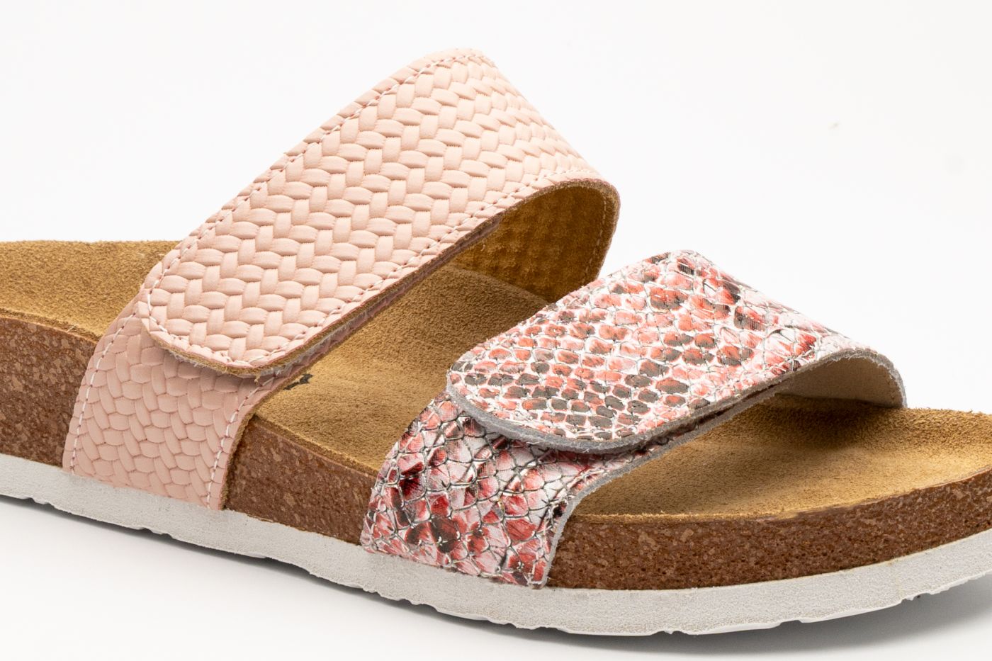 Atalanta Sandaler - Pink Slangeskind