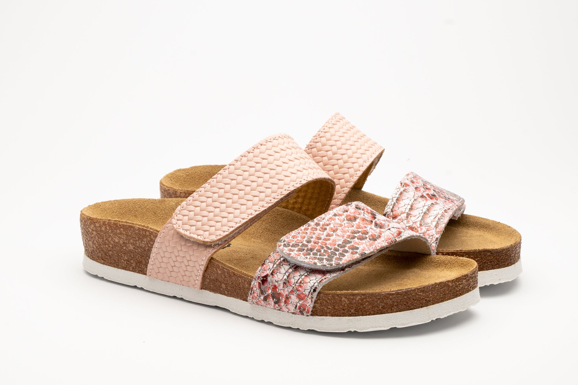 Atalanta Sandaler - Pink Slangeskind