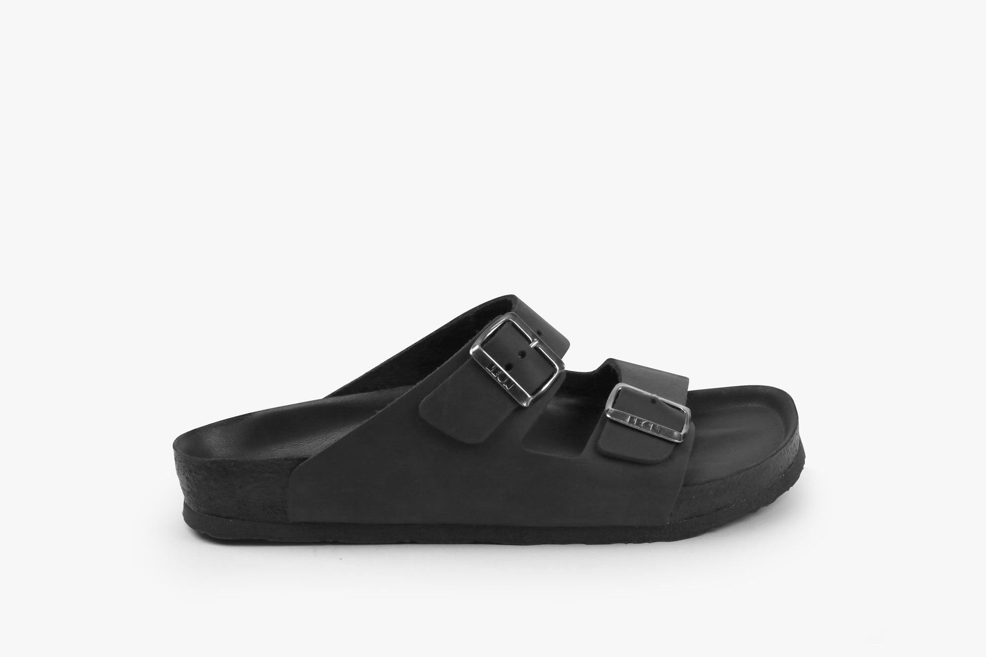Crazy herre læder sandaler - sort