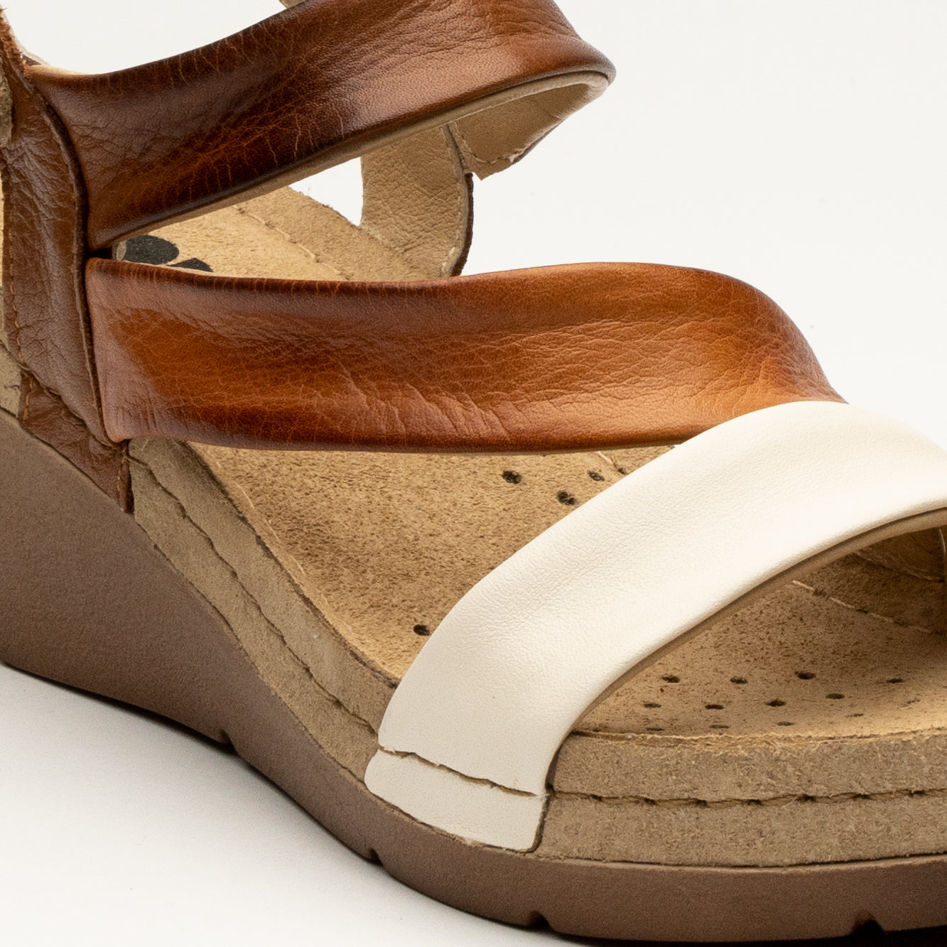 Sofia I dame læder sandaler - brun