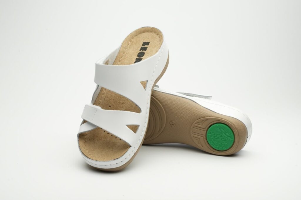 Laura Sandaler - Hvid