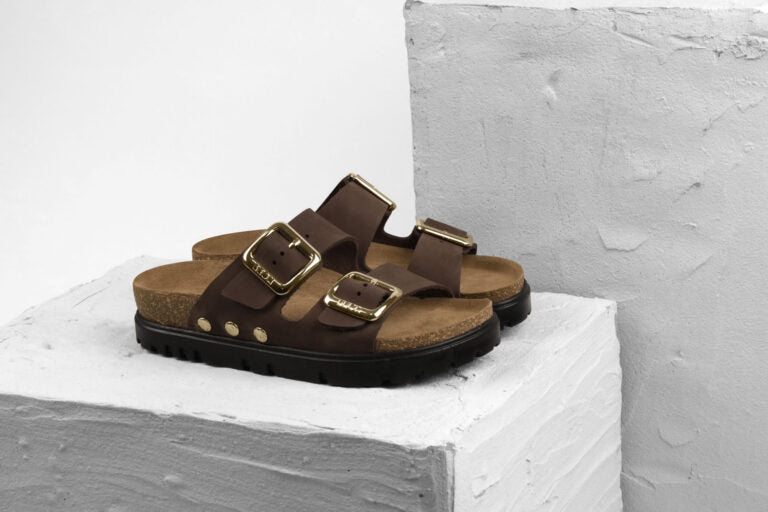Portofino II dame læder sandaler - brun
